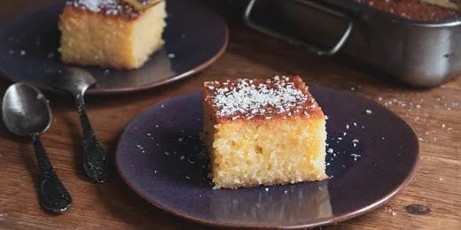 recipe image Ravani-Kuchen mit Olivenöl