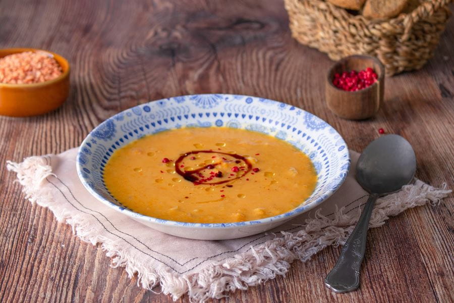 recipe image Σούπα με Κόκκινες Φακές
