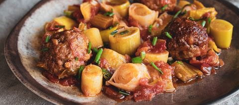 recipe image Κεφτεδάκια με πράσα