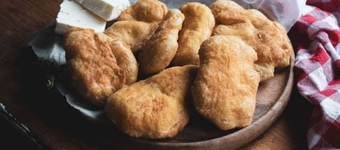 recipe image Τραβηχτές πίτες Μάνης