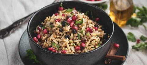 recipe image Φακόρυζο με Καστανό Ρύζι