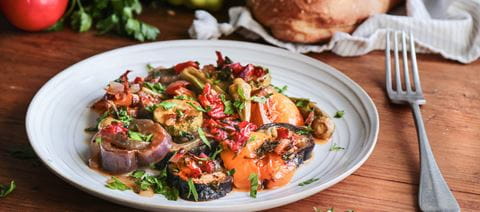 recipe image Μπριάμ με βαλσαμική κρέμα