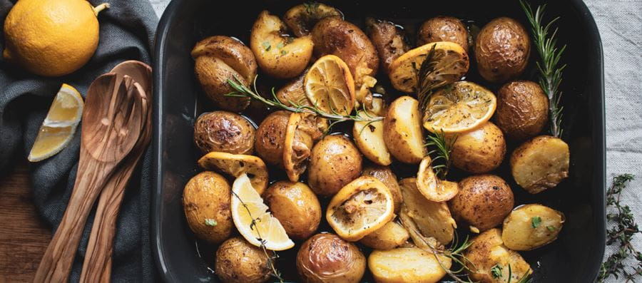 recipe image Ολόκληρες Πατάτες φούρνου