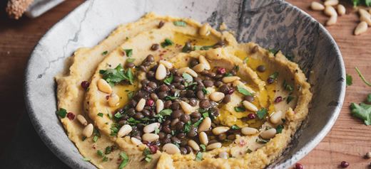 recipe image Etnos (dip) with red lentils