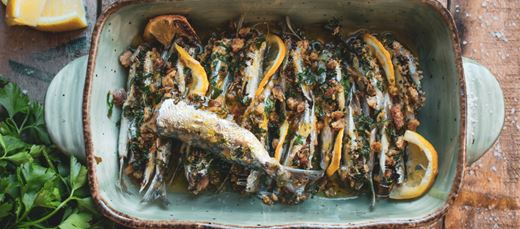 recipe image Sardines stuffed with parsley