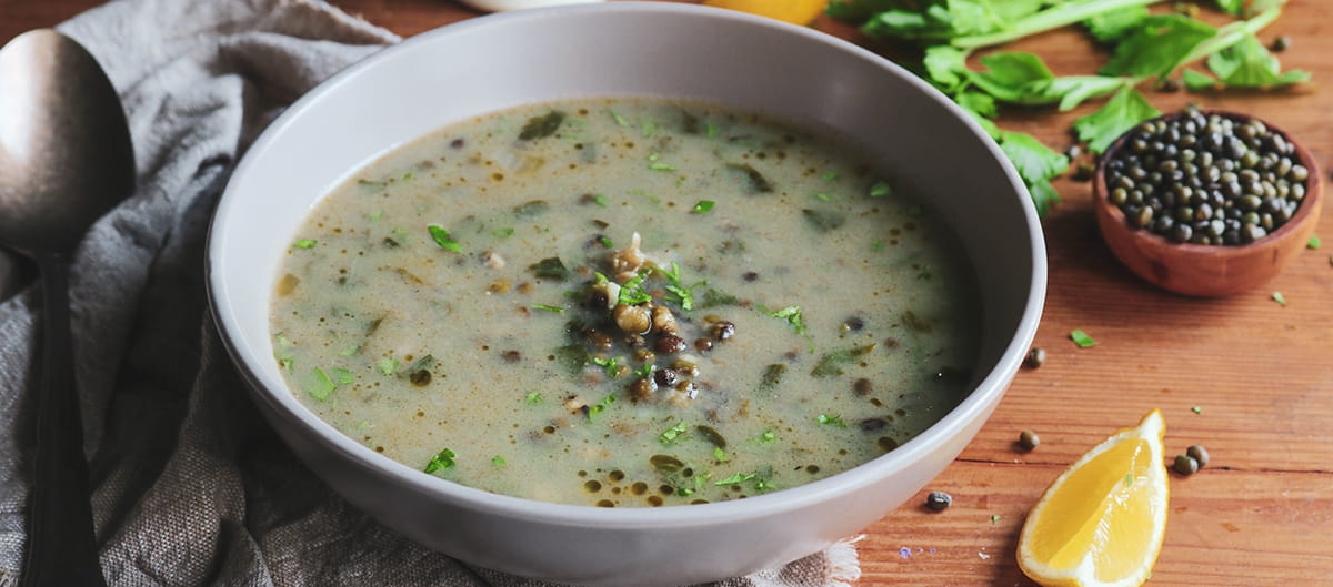 Mung beans soup