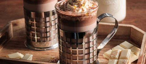 recipe image Hot chocolate with olive oil