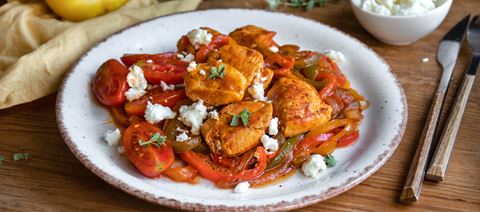 recipe image Chicken with peppers