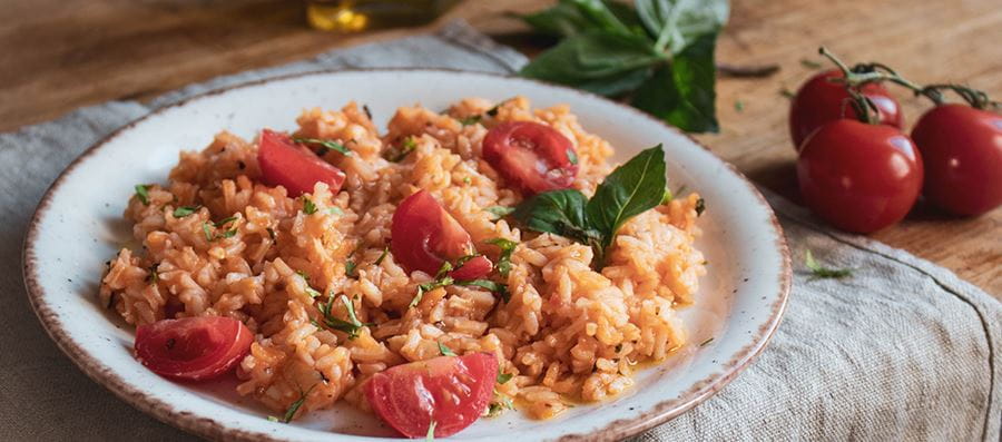 recipe image Рис с помидором